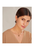 Waterproof Petal Fan Flower Drop Earrings - 18K Gold Plated