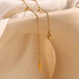 Waterproof Star Moon Sun Charm Bracelet - 18K Gold Plated