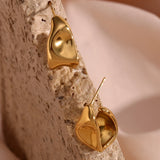 Waterproof Geometric Trapezoid Earrings - 18K Gold Plated
