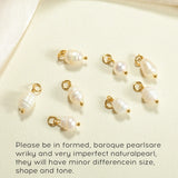 Waterproof Gold Choker with Pearl & Initial Pendant - 18K Gold Plated