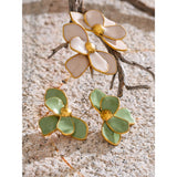 Waterproof Pastel Petals – 18K Gold Plated