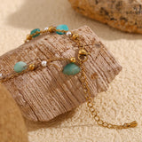 Waterproof Fish Tail Anklet - 18K Gold Plated