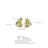 Waterproof Pastel Petals – 18K Gold Plated