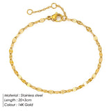 Waterproof_Minimalist_Anklet_gold_color